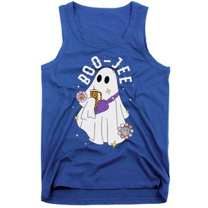 Boujee BooJee Spooky Season Cute Ghost Halloween Costume Tank Top