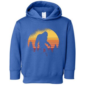 Bigfoot Believer Silhouette Sasquatch Hide And Seek Toddler Hoodie