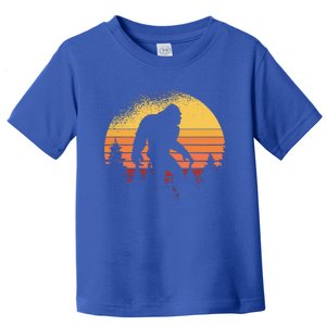 Bigfoot Believer Silhouette Sasquatch Hide And Seek Toddler T-Shirt