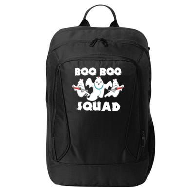 Boo Boo Squad Halloween Ghost Gift City Backpack