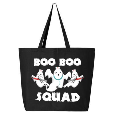 Boo Boo Squad Halloween Ghost Gift 25L Jumbo Tote