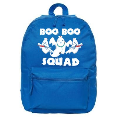 Boo Boo Squad Halloween Ghost Gift 16 in Basic Backpack