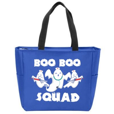 Boo Boo Squad Halloween Ghost Gift Zip Tote Bag