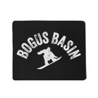 Bogus Basin Snowboard Vintage Snowboarder Retro Idaho Mousepad