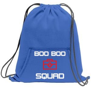 Boo Boo Squad Gift Sweatshirt Cinch Pack Bag