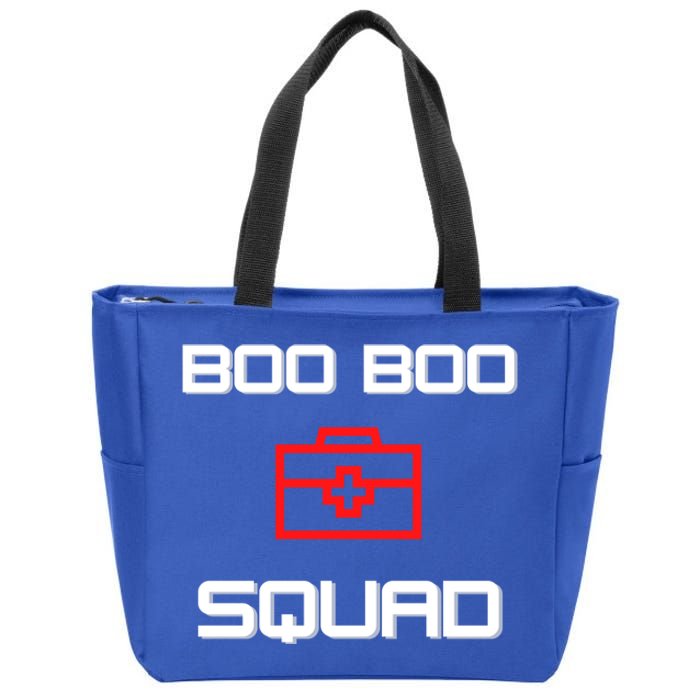 Boo Boo Squad Gift Zip Tote Bag