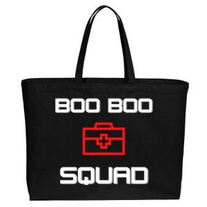 Boo Boo Squad Gift Cotton Canvas Jumbo Tote