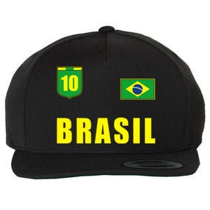 Brasil Brazil Soccer Player Jersey Flag Trikot Clothing Wool Snapback Cap