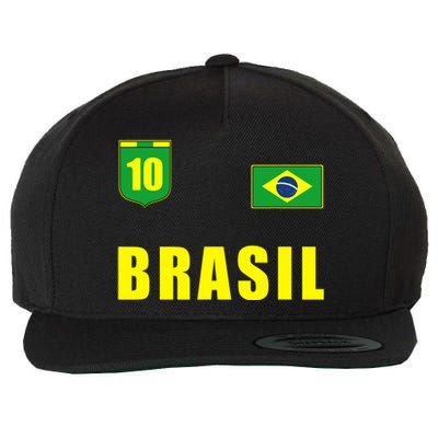 Brasil Brazil Soccer Player Jersey Flag Trikot Clothing Wool Snapback Cap