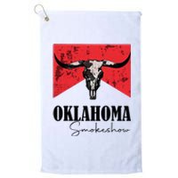 Boho Bull Skull Cow Oklahoma Smokeshow Western Country Platinum Collection Golf Towel