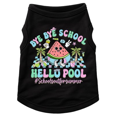 Bye Bye School Hello Pool Schools Out For Summer Teacher Doggie Tank