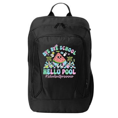 Bye Bye School Hello Pool Schools Out For Summer Teacher City Backpack