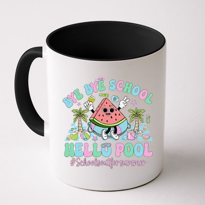 Bye Bye School Hello Pool Schools Out For Summer Teacher Mug