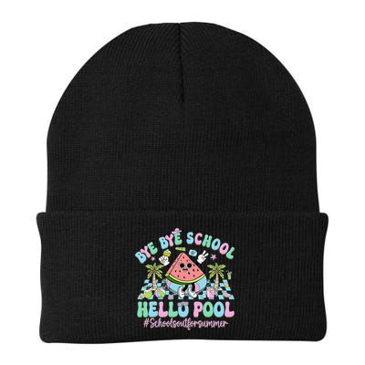 Bye Bye School Hello Pool Schools Out For Summer Teacher Beanie