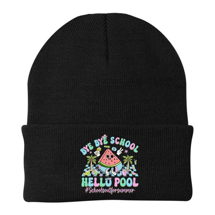 Bye Bye School Hello Pool Schools Out For Summer Teacher Beanie