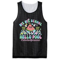 Bye Bye School Hello Pool Schools Out For Summer Teacher Mesh Reversible Basketball Jersey Tank