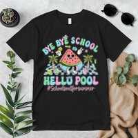 Bye Bye School Hello Pool Schools Out For Summer Teacher Premium T-Shirt