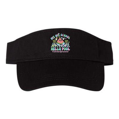 Bye Bye School Hello Pool Schools Out For Summer Teacher Visor