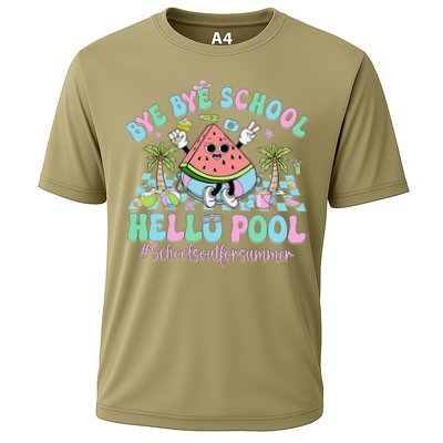 Bye Bye School Hello Pool Schools Out For Summer Teacher Performance Shirt