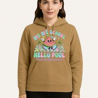 Bye Bye School Hello Pool Schools Out For Summer Teacher Hoodie