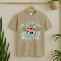 Bye Bye School Hello Pool Schools Out For Summer Teacher T-Shirt