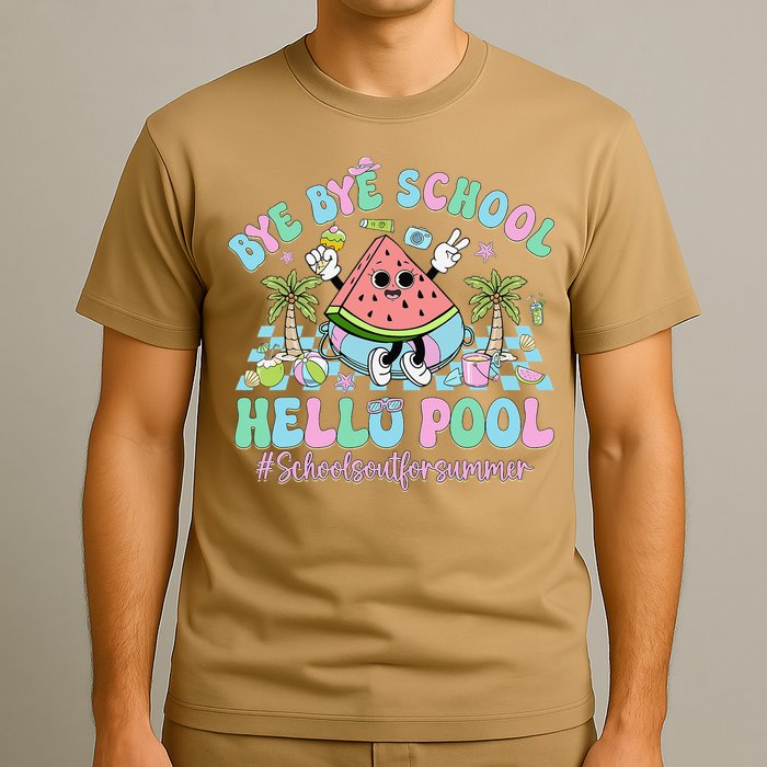 Bye Bye School Hello Pool Schools Out For Summer Teacher T-Shirt