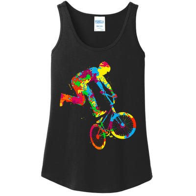 Bmx Bike Stunt Rider Children Ladies Essential Tank