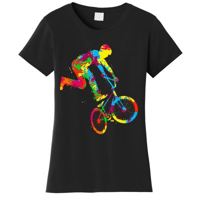 Bmx Bike Stunt Rider Children Women's T-Shirt