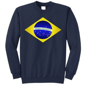 Brazil Brazilian Soccer Football Brazilian Flag Sweatshirt