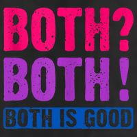 Bisexuality, Bisexual Saying, Both Both! Both Is Good Cool Comfort Performance Bucket Hat