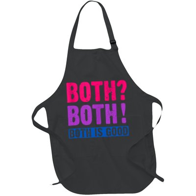 Bisexuality, Bisexual Saying, Both Both! Both Is Good Apron