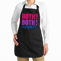 Bisexuality, Bisexual Saying, Both Both! Both Is Good Apron