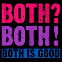 Bisexuality, Bisexual Saying, Both Both! Both Is Good Bucket Hat