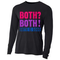 Bisexuality, Bisexual Saying, Both Both! Both Is Good Cooling Performance Long Sleeve Crew