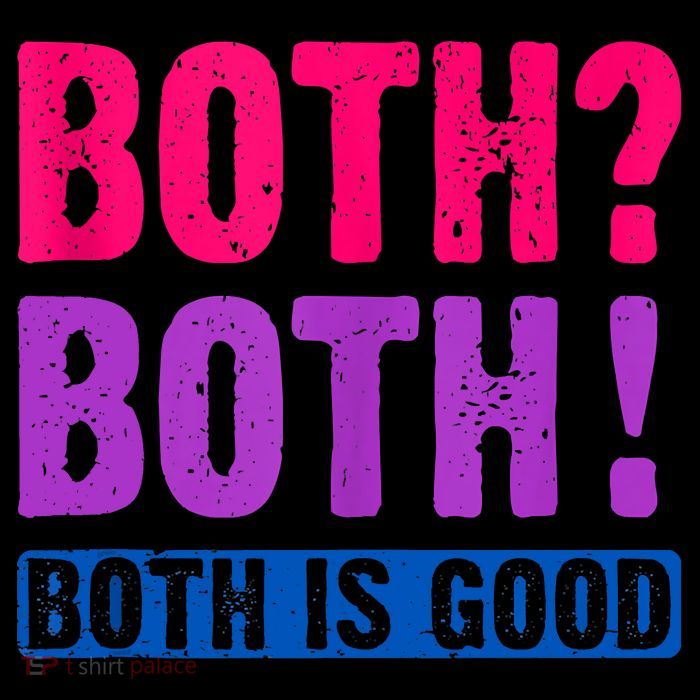 Bisexuality, Bisexual Saying, Both Both! Both Is Good Cooling Performance Long Sleeve Crew