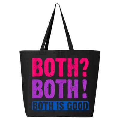 Bisexuality, Bisexual Saying, Both Both! Both Is Good 25L Jumbo Tote