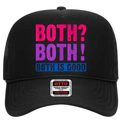 Bisexuality, Bisexual Saying, Both Both! Both Is Good Trucker Hat