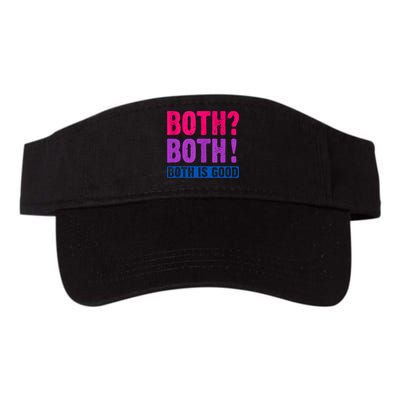 Bisexuality, Bisexual Saying, Both Both! Both Is Good Visor