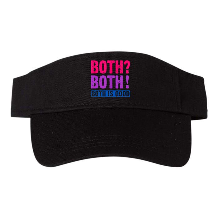 Bisexuality, Bisexual Saying, Both Both! Both Is Good Visor
