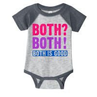 Bisexuality, Bisexual Saying, Both Both! Both Is Good Infant Baby Jersey Bodysuit