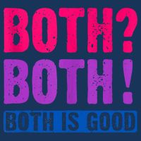 Bisexuality, Bisexual Saying, Both Both! Both Is Good Infant Baby Jersey Bodysuit