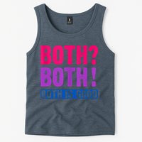 Bisexuality, Bisexual Saying, Both Both! Both Is Good Tank Top