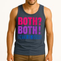 Bisexuality, Bisexual Saying, Both Both! Both Is Good Tank Top
