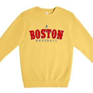 Boston Baseball Sports Fan Premium Crewneck Sweatshirt