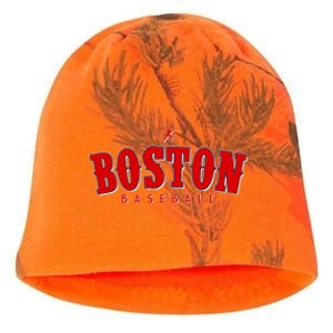 Boston Baseball Sports Fan Kati - Camo Knit Beanie