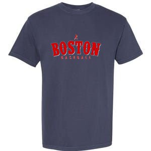 Boston Baseball Sports Fan Garment-Dyed Heavyweight T-Shirt