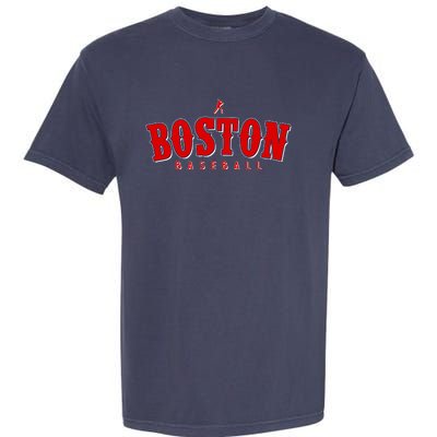 Boston Baseball Sports Fan Garment-Dyed Heavyweight T-Shirt