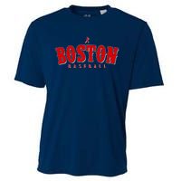 Boston Baseball Sports Fan Cooling Performance Crew T-Shirt