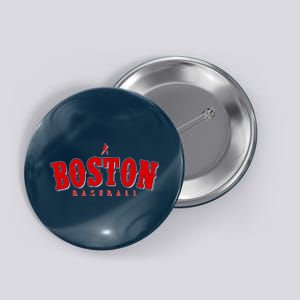 Boston Baseball Sports Fan Button