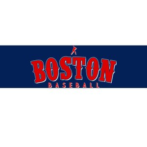 Boston Baseball Sports Fan Bumper Sticker